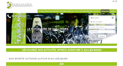 Desktop Screenshot of aixlesbains.takamaka.fr