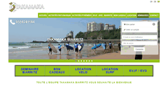 Desktop Screenshot of biarritz.takamaka.fr
